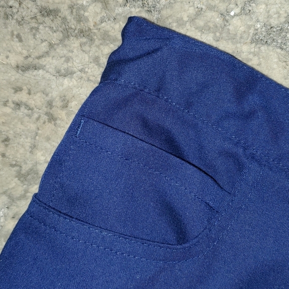 Grey's Anatomy SM Petite Indigo Blue  Scrub Set - Picture 15 of 15